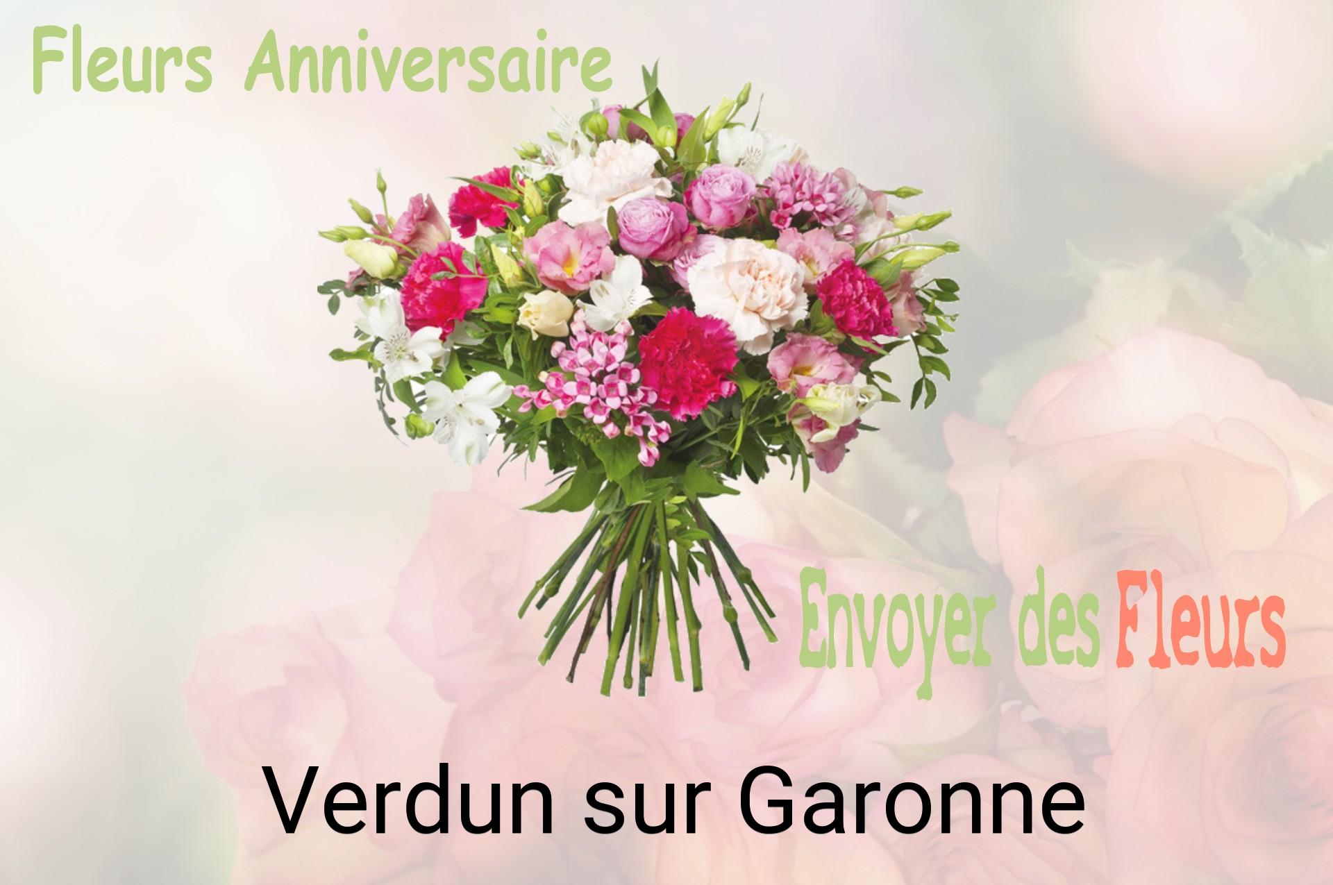 Bouquet de fleurs d’anniversaire livré à Verdun-sur-Garonne