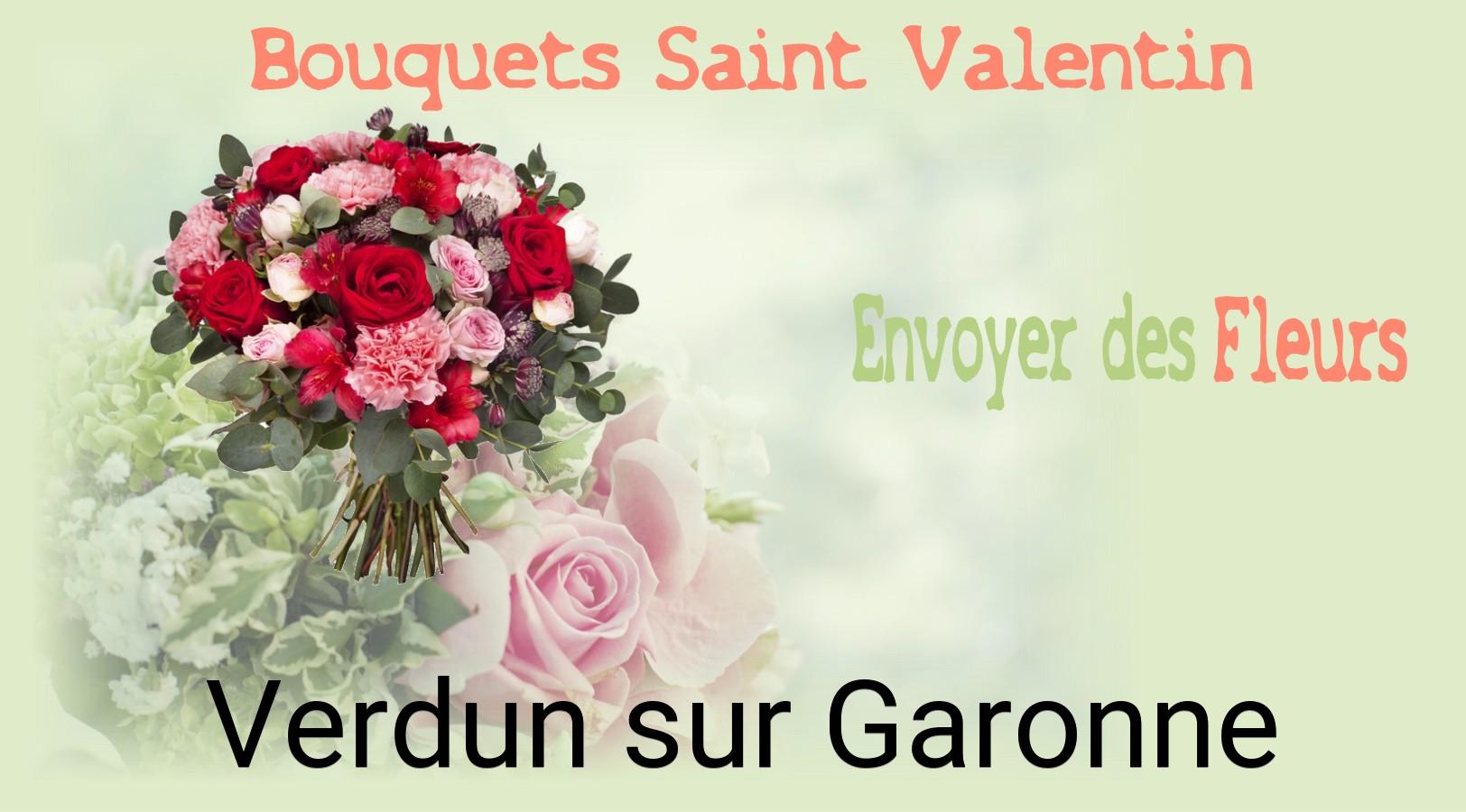 Roses de Saint-Valentin livrées à Verdun-sur-Garonne